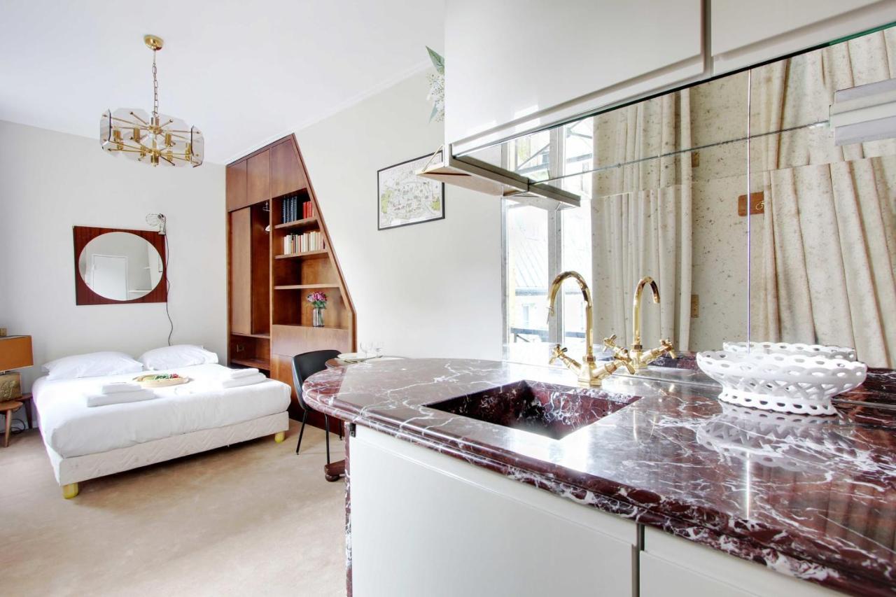 Cozy Studio - 2P - Le Marais Apartment Paris Bagian luar foto
